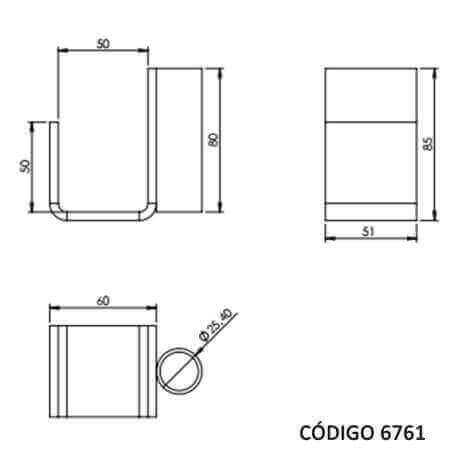 Presilha para Sargento 6761