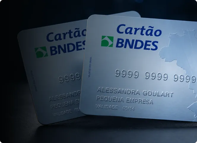 Parcelamento no cartão BNDES em até 48 vezes